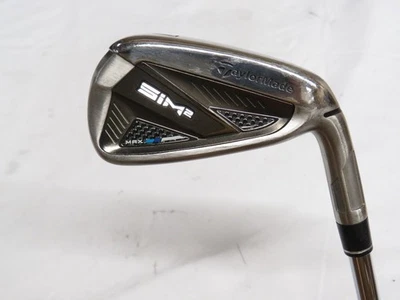 Used TaylorMade Sim 2 Max Single 7 Iron KBS Max 85 Regular Steel Shaft R - Image 1 of 4
