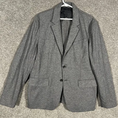 Blazer Rag & Bone Para Hombres 44 Gris Mezcla de Lana Tejido Informal Deporte Abrigo Chaqueta Foto 1 de 4