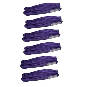 Correa de recuperación de grúa de elevación redonda sin fin 6 PK 4' - Imagen 1 de 10