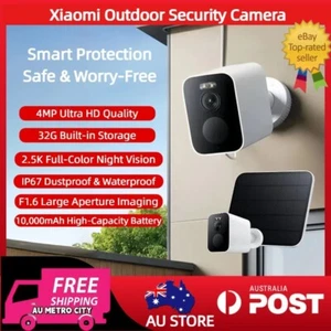 Xiaomi Outdoor Camera BW500 Two-Way Voice Intercom 10000mAh Battery IP67 2.5K HD - Picture 1 of 12