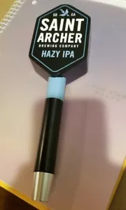 SAINT ARCHER BREWING Hazy IPA Tap Handle Beer Keg - Picture 1 of 6