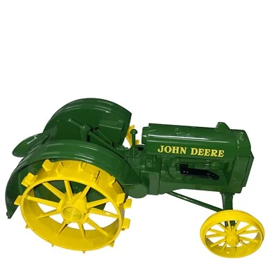 John Deere Tractor on Steel Wheels SPEC CAST #6890 Green/Yellow* Check Pictures* - Image 1 of 4