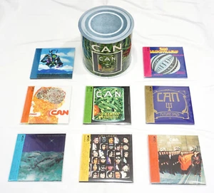 CAN - Mini LP CD 8 Titles Set + Ege Bamyasi Promo Box Paper Sleeve Obi Japan - Picture 1 of 16