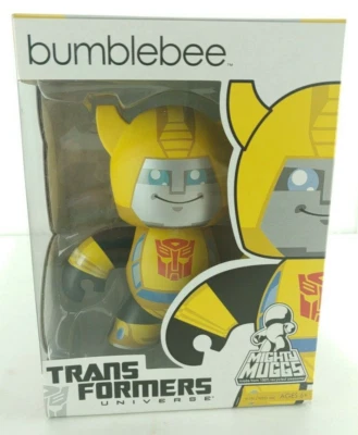 Mighty Muggs Bumblebee Transformers Figurine Universe Hasbro 2008 in Box - Image 1 of 4