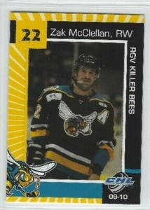 Zak McClellan 2009-10 Rio Grande Valley Killer Bees (CHL) 