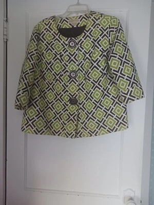 Chaqueta Traje Michael Kors Multicolor Seda Algodón Talla 1x Foto 1 de 4