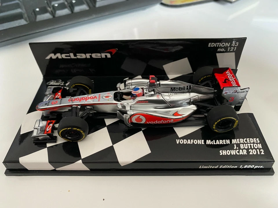 Minichamps 1/43 McLaren Showcar 2012 Jenson Button *Rare* - Image 1 of 1