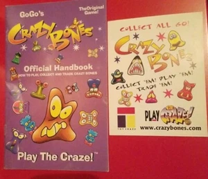 1 GoGo's Crazy Bones Handbook with 1 small card - Picture 1 of 2