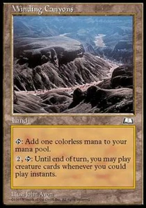 Winding Canyons ~ Weatherlight [ MODERATELY PLAYED ] [ Magic MTG ] - Picture 1 of 1