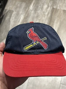 NICE Vintage St. Louis Cardinals Snapback Truckers Hat Cap Sewn SWEET Logo⚾ 🐦🔥 - Picture 1 of 4