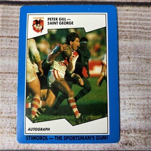 NRL Stimorol Trading Card 1989 ~ Peter Gill 91/156