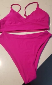 Hot Pink 2-teiliges Bikini Set - Größe XL - NEU - Bild 1 von 2
