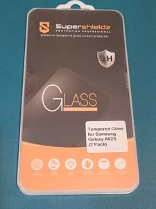 [2-Pack] Supershieldz Tempered Glass Screen Protector for Samsung Galaxy A02S - Picture 1 of 1