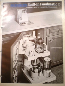 Vtg RONSON Foodmatic Catalog RETRO One Appliance Does the Work of Dozens 1969 - Picture 1 of 3
