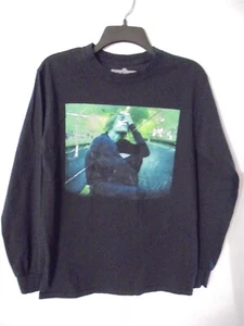 Vintage JUSTIN BEIBER JUSTICE TOUR SHIRT T-SHIRT Tee Shirt SMALL Longsleeve - Picture 1 of 7