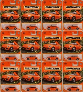 MATCHBOX #14 2019 Volkswagen (VW) Beetle Convertible, 2022 iss. ● LOT of 12x NEW - Picture 1 of 3