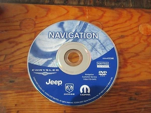 2005 2006 2007 DODGE JEEP CHRYSLER  NAVIGATION DVD  05064033AK UPDATE OEM🟠 - Picture 1 of 11