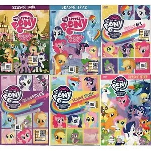 My Little Pony Friendship Is Magic DVD Season 4 - 9 English 6 Boxsets All Region - Picture 1 of 7