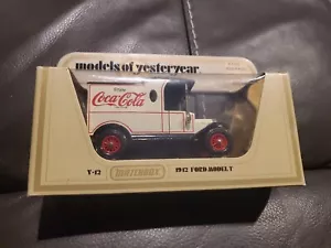 Matchbox Models of Yesteryear 1912 Ford Model T diecast coca cola panel truck - Picture 1 of 6