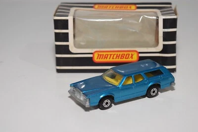 A94 1:64 3 INCH MATCHBOX LESNEY 74 MERCURY COUGAR VILLAGEGER ITALIAN ITALY BO... - Photo 1/4