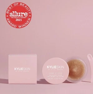 2 PACK KYLIE SKIN SUGAR LIP SCRUB, .35oz X 2 NIB
