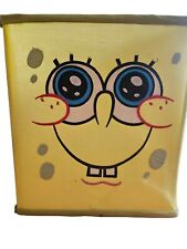 Spongebob Squarepants Embroidered  Lampshade 4 Face Expressions 10 X 9 Square