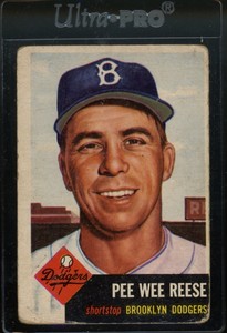 1953 Topps - #76 Pee Wee Reese