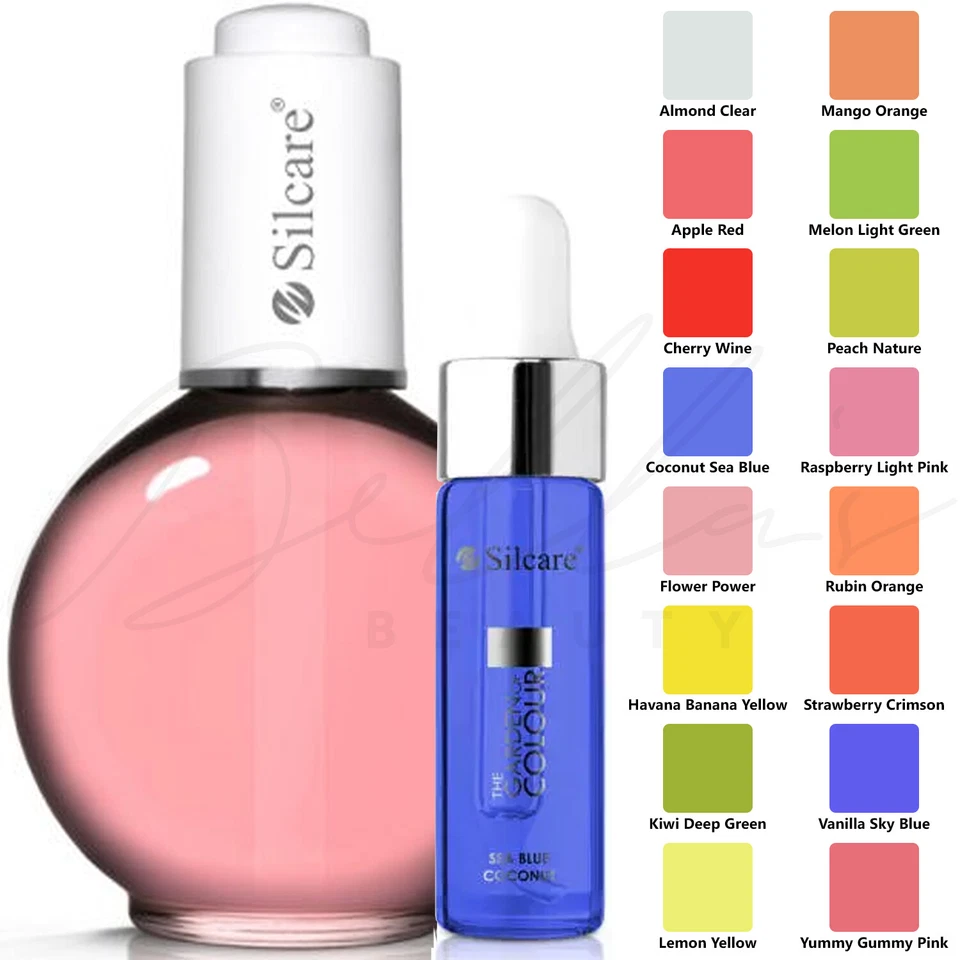 SILCARE Garden of Colour Regenerating Cuticle & Nail Oil Conditioner 15ml / 75ml