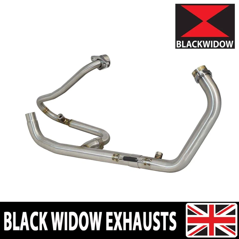XL125 XL125 VARADERO JC49 2007-2016 Exhaust Downpipes Headers Collector - Image 1 of 1