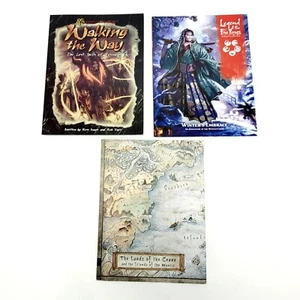 Legend of the Five Rings RPG Winter's Embrace w/ Map & Walking the Way - Picture 1 of 19