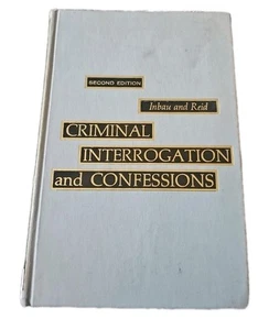 CRIMINAL INTERROGATION AND CONFESSIONS - Inbau And Reid, Second Edition Ex Libra - Picture 1 of 8