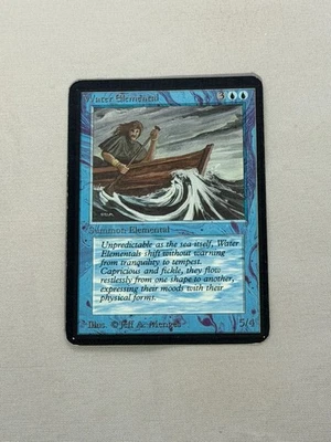 MTG Water Elemental Alpha Magic the Gathering - Image 1 of 2