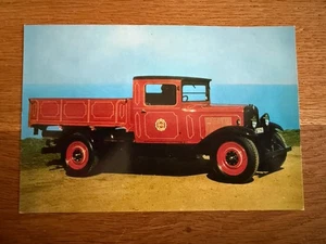 Vintage Car Postcard UK 🇬🇧 Chevrolet Truck Flatbed 1931 - Picture 1 of 2