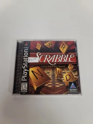 Scrabble Crossword Game (Sony PlayStation 1, 1999) PS1 CIB COMPLETE - Image 1 of 3