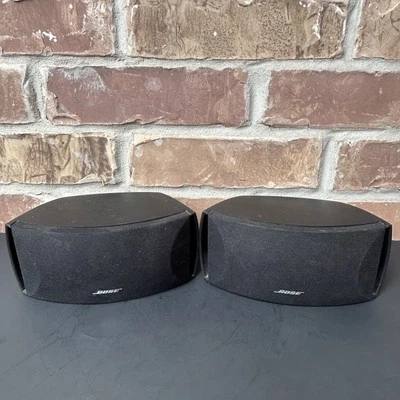 (2) Alto-falantes Bose Gemstone AV321 3-2-1 GS/GSX Cinemate Series I II III - preto - Imagem 1 de 4