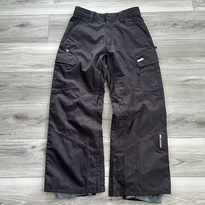 Ripzone Trilogy 20000 mm Snow Pant Men’s XS Black Ski Snowboarding Pant Black - Image 1 of 4