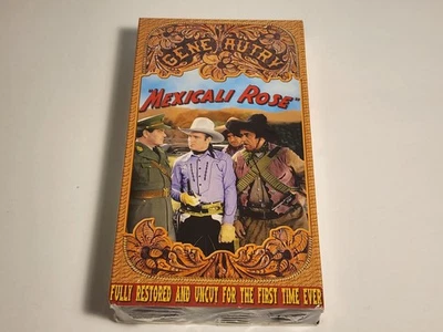 Gene Autry - Mexicali rose VHS Fully Restored & Uncut (1932 Version) NEW SEALED! - Image 1 of 4