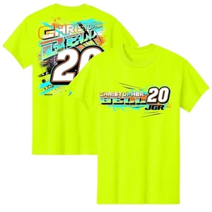 Christopher Bell #20 Neon Green Graphic – Racing Fan Gift All Sizes - Picture 1 of 4