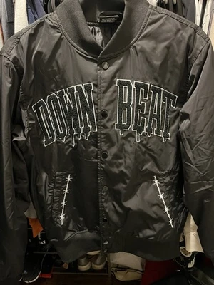 Downbeat Podcast Bomber Jacket Medium NEW Sold Out Craig Reynolds Stray Hardcore - Image 1 of 4