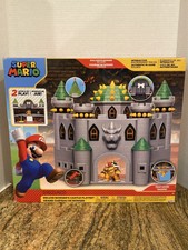 Nintendo Super Mario Deluxe Bowser's Castle Playset NIB