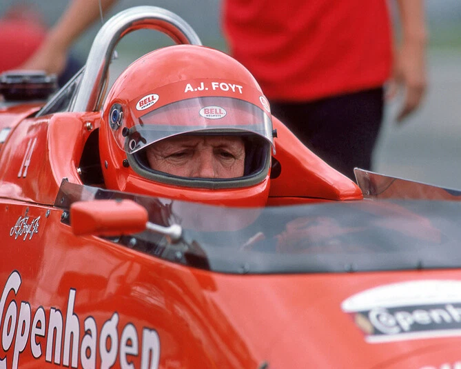 1985 Indy Racecar Driver AJ FOYT Glossy 8x10 Photo Indianapolis 500 Print Poster - Image 1 of 1