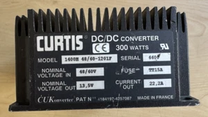 Curtis DC/DC Converter 1400E 48/60-1201F 300W - Picture 1 of 3