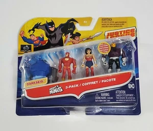 DC JUSTICE LEAGUE MIGHTY MINIS 3ER-PACK FLASH WONDER WOMAN DARKSEID BAF MOSC 2016 - Bild 1 von 4