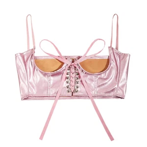 Women's PU Leather Body Harness Adjustable Strap Waist Belt Vest Corset Vintage☆ - Picture 1 of 17