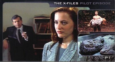 X FILES SHOWCASE PROMO CARD P1 - Image 1 of 2