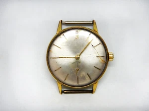 Vintage Cornavin Geneve Swiss Manual Winding Wristwatch Goldplated Plaque G10 - Picture 1 of 15