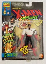 X-MEN X-FORCE BLACK TOM WITH POWER BIO-BLAST AND MARVEL UNIVERSE TRADING CARD