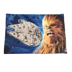 Star Wars Pillowcase Double Side Standard Chewbacca Poe Damero Millennium Falcon - Picture 1 of 5