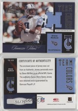 2004 Donruss Classics Team Colors Home /75 Steve McNair #TC-23