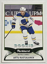 2021-22 Parkhurst ARTTU RUOTSALAINEN Rookie Card #294 Buffalo Sabres